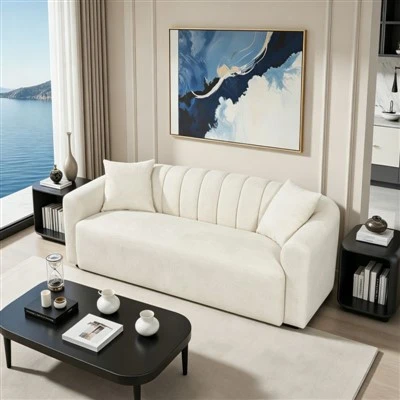 Reception stof kontor sofa